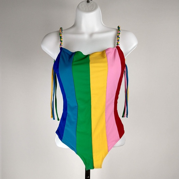 Paper London small rainbow one-piece swimsuit - Picture 2 of 8